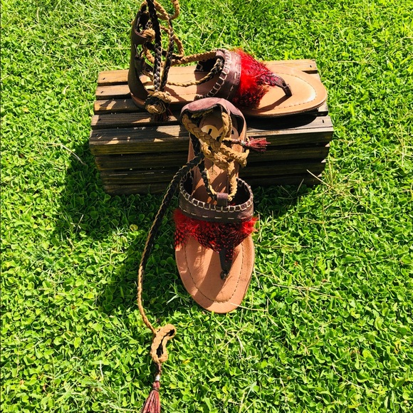 FREE PEOPLE BORA WRAP SANDALS. - Picture 8 of 8